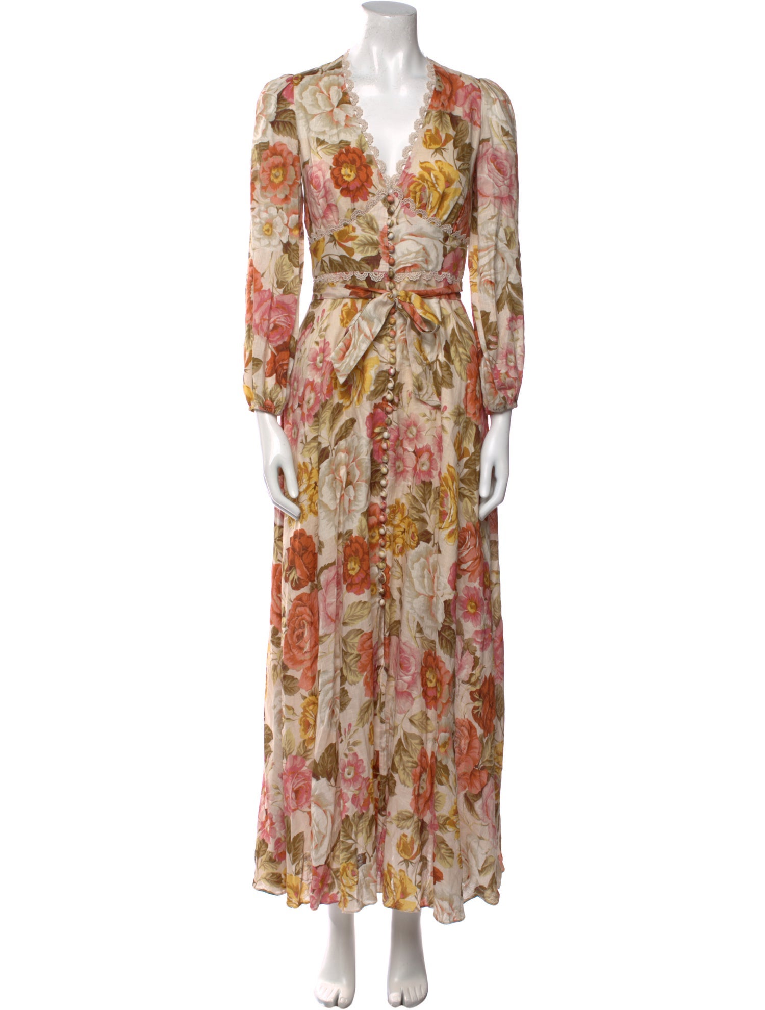 Zimmermann Linen Long Dress
