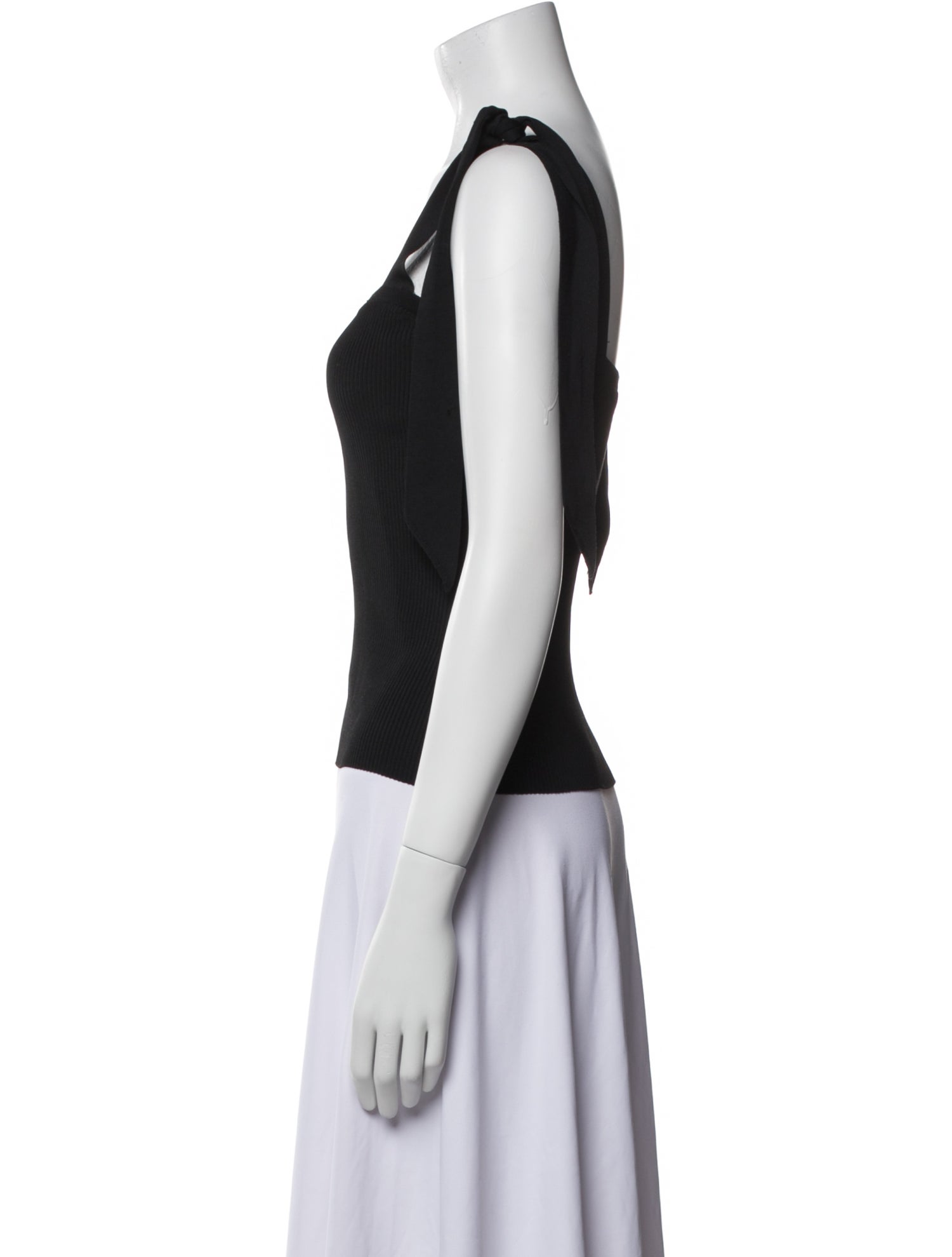 Zimmermann Square Neckline Sleeveless Crop Top