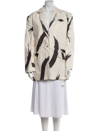 Zimmermann Linen Printed Coat