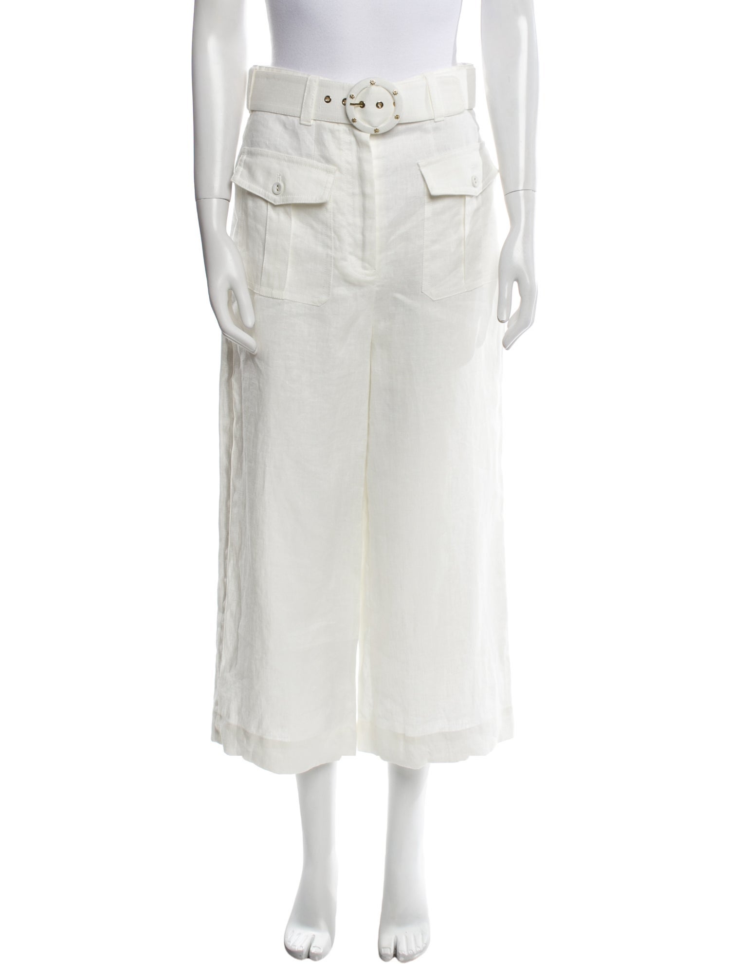 Zimmermann Linen Wide Leg Pants