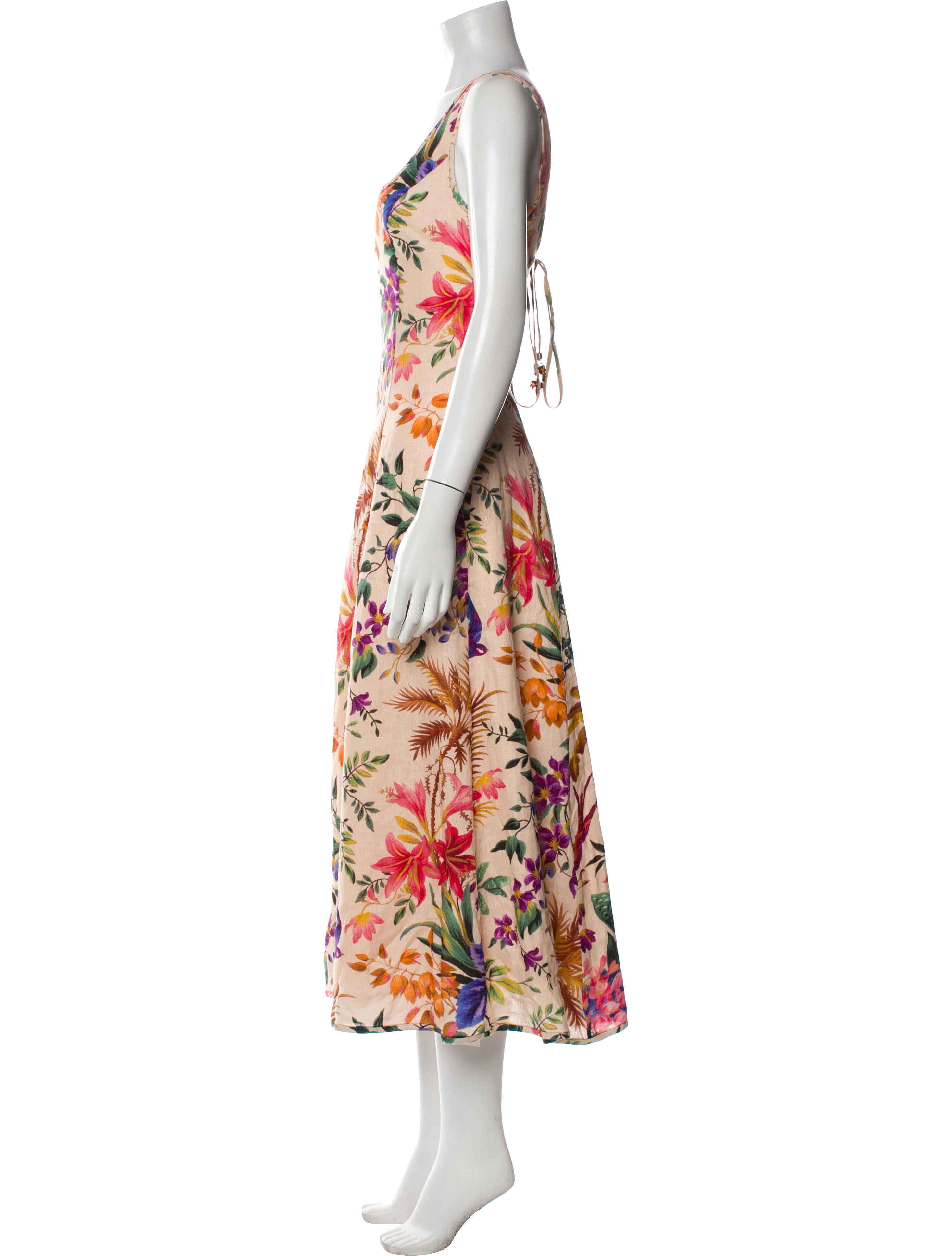 Zimmermann Linen Long Dress
