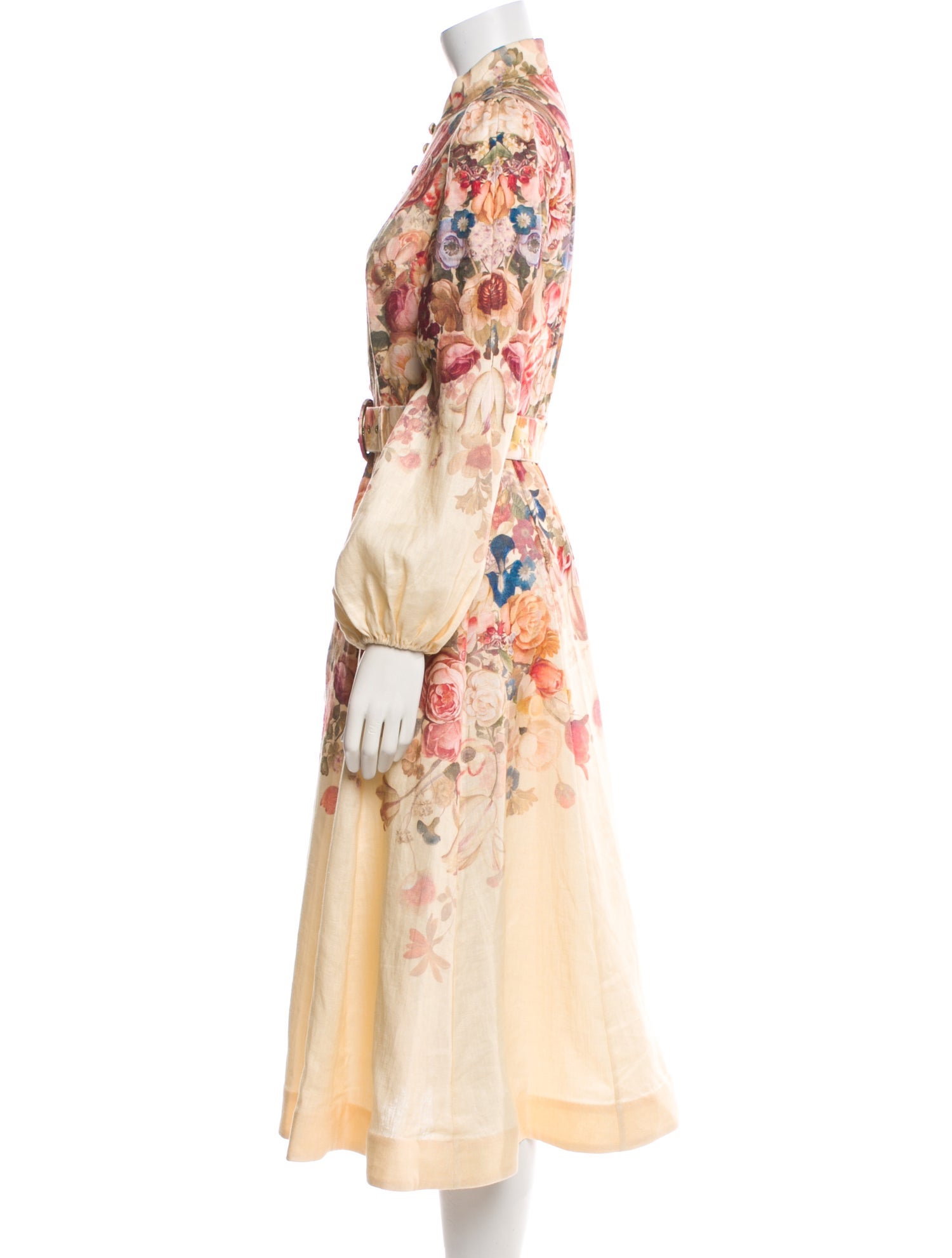 Zimmermann Linen Midi Length Dress