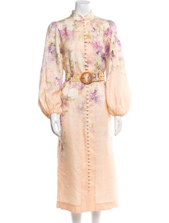 Zimmermann Linen Long Dress