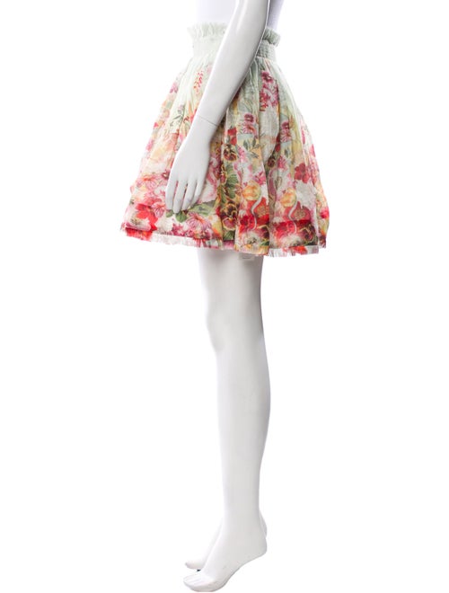 Zimmermann Linen Mini Skirt