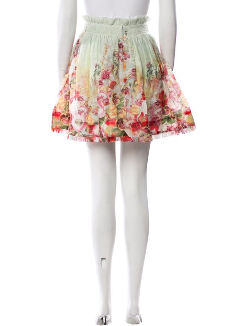 Zimmermann Linen Mini Skirt