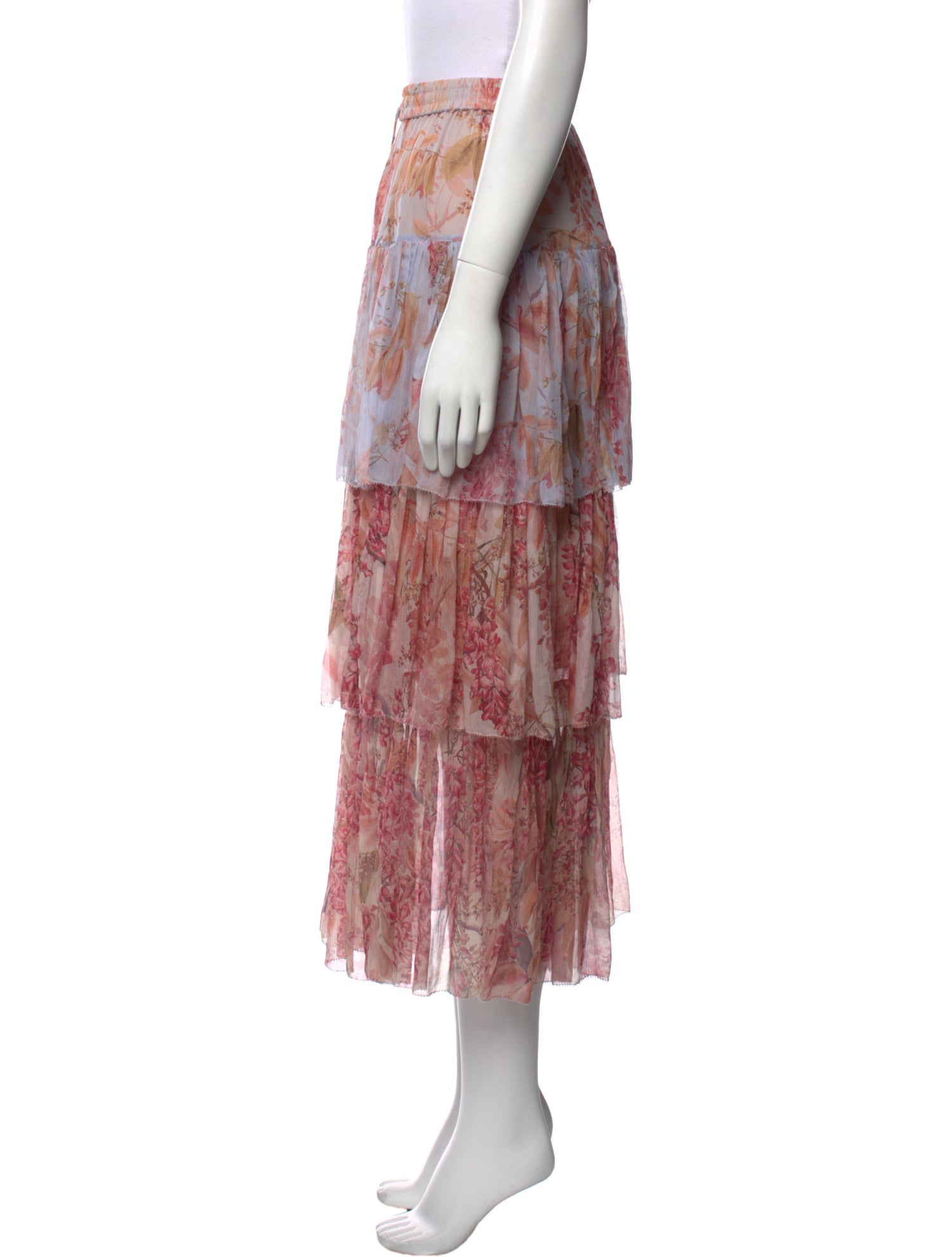 Zimmermann Silk Long Skirt
