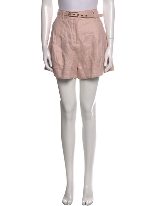 Zimmermann Linen Mini Shorts