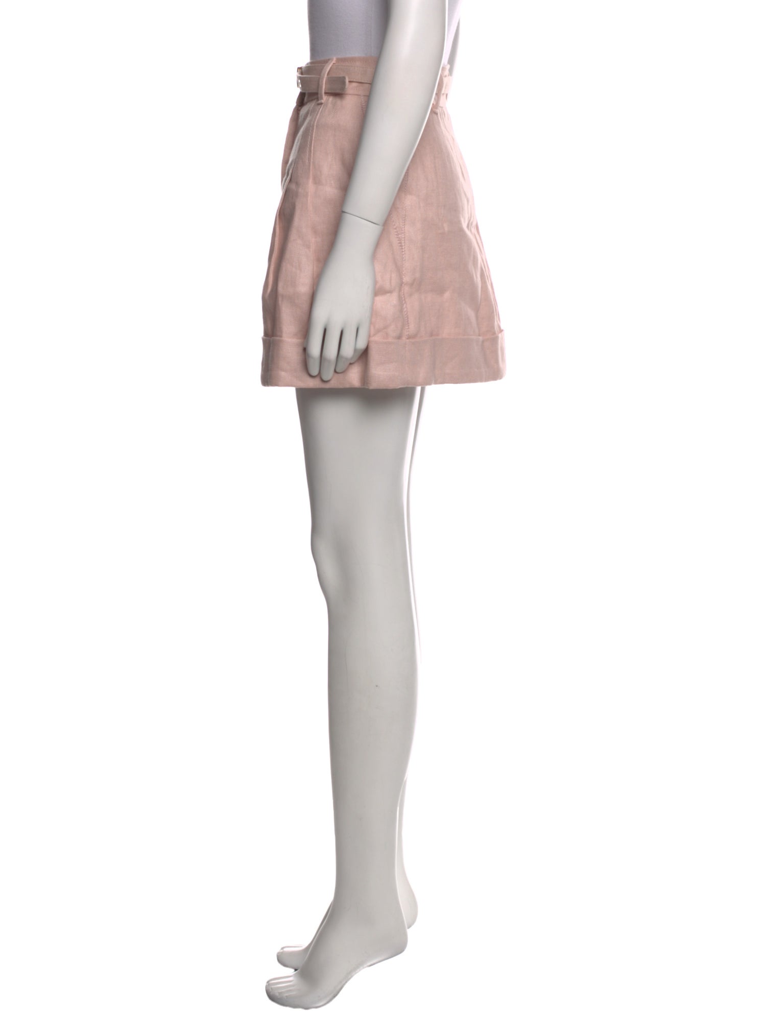 Zimmermann Linen Mini Shorts