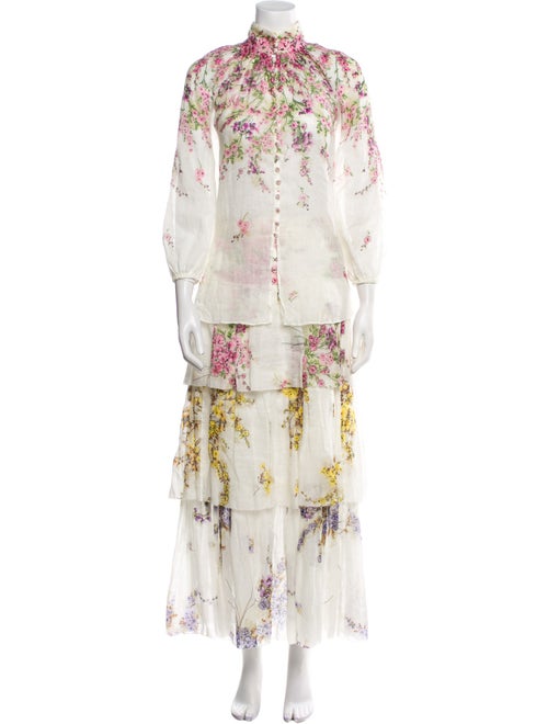 Zimmermann Floral Print Skirt Set