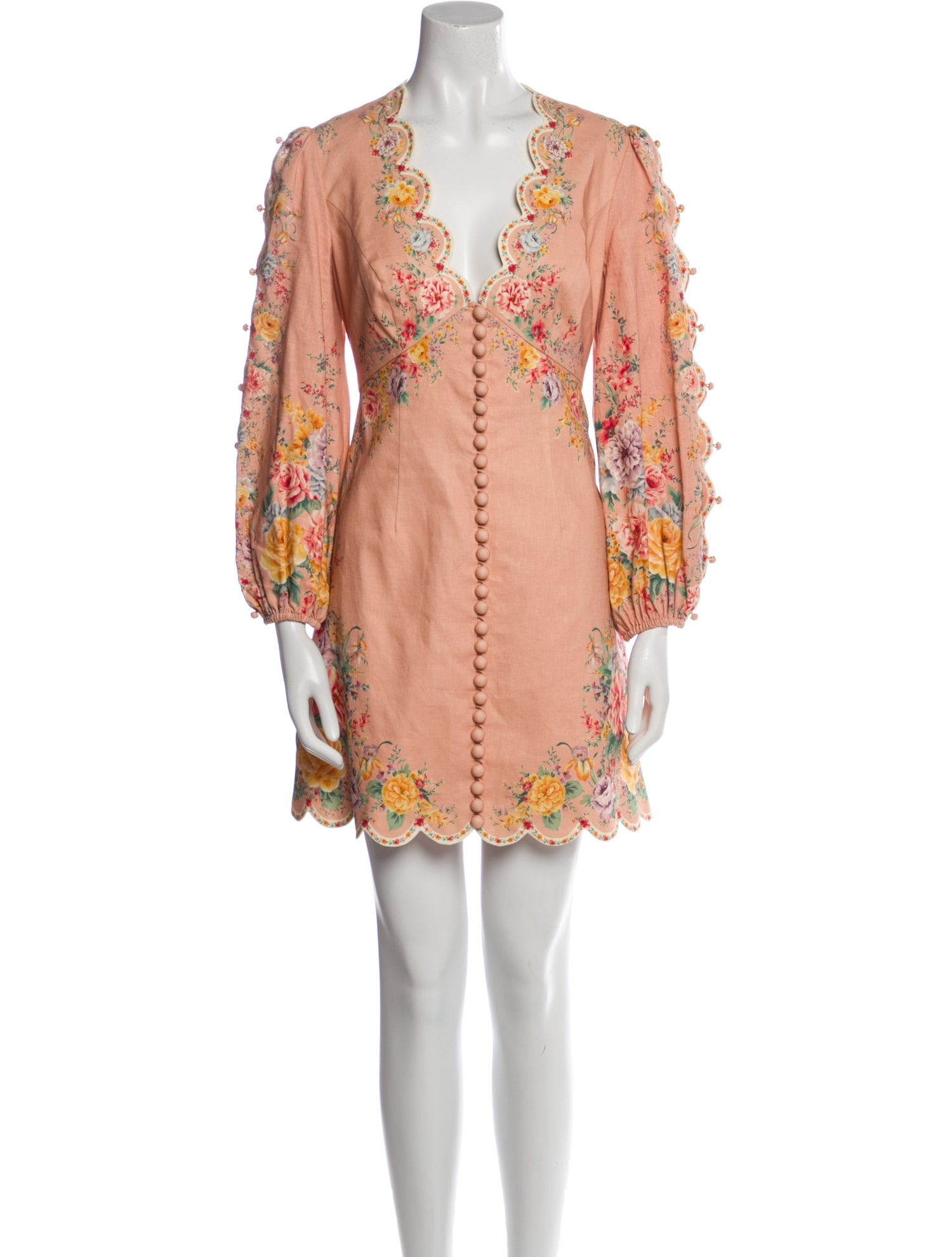 Zimmermann Printed Mini Dress