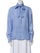 Zimmermann Long Sleeve Button-Up Top