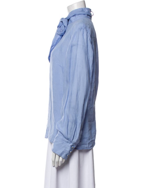 Zimmermann Long Sleeve Button-Up Top