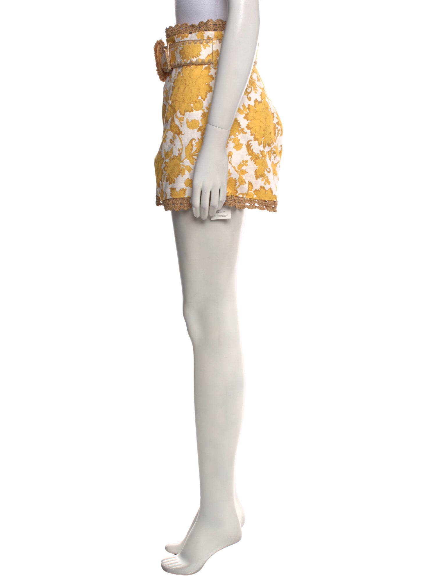 Zimmermann Printed Mini Shorts