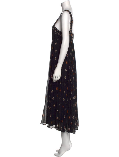 Zimmermann Floral Print Long Dress