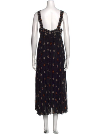 Zimmermann Floral Print Long Dress