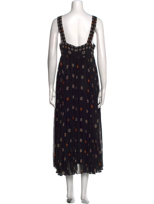 Zimmermann Floral Print Long Dress