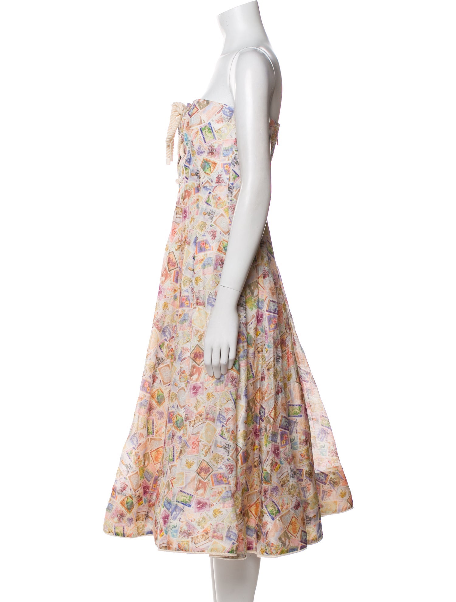 Zimmermann Linen Knee-Length Dress