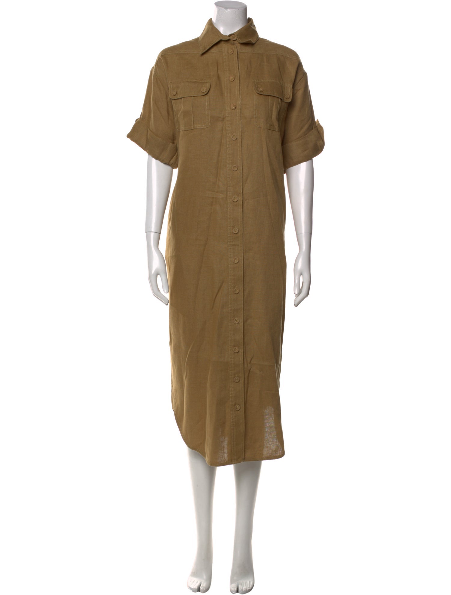 Zimmermann Linen Midi Length Dress