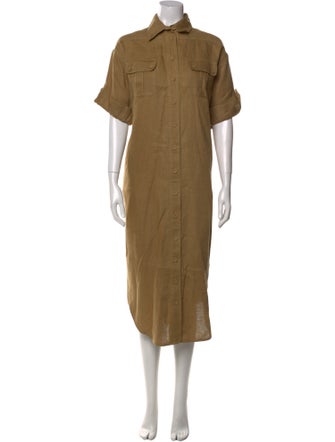 Zimmermann Linen Midi Length Dress