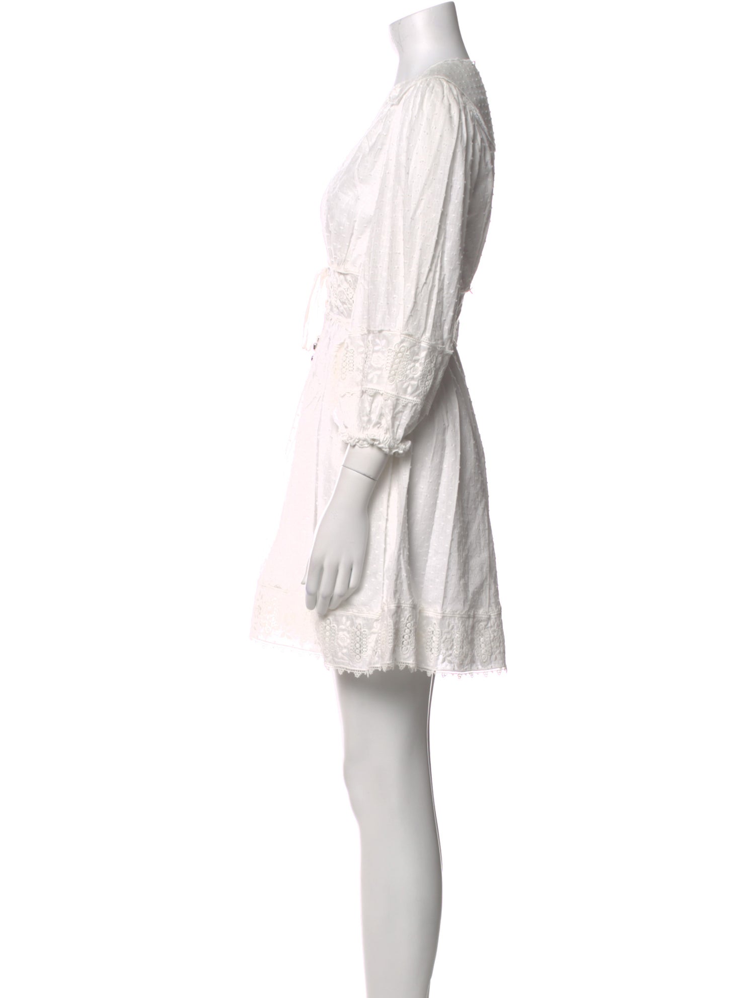 Zimmermann V-Neck Mini Dress