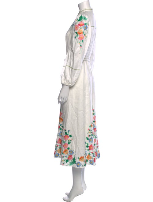Zimmermann Linen Midi Length Dress