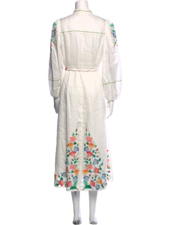 Zimmermann Linen Midi Length Dress