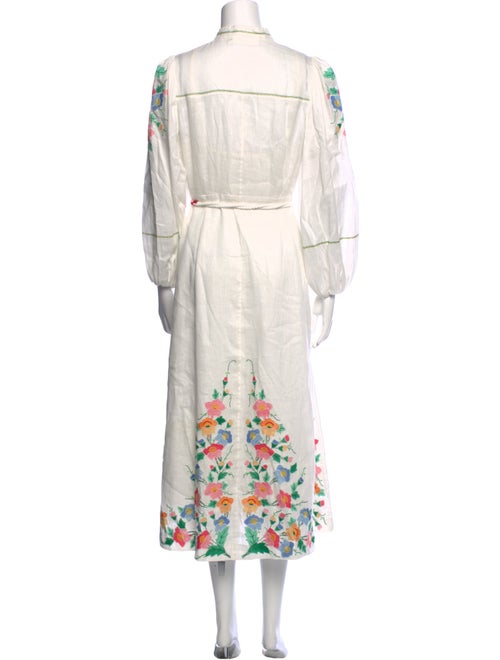 Zimmermann Linen Midi Length Dress
