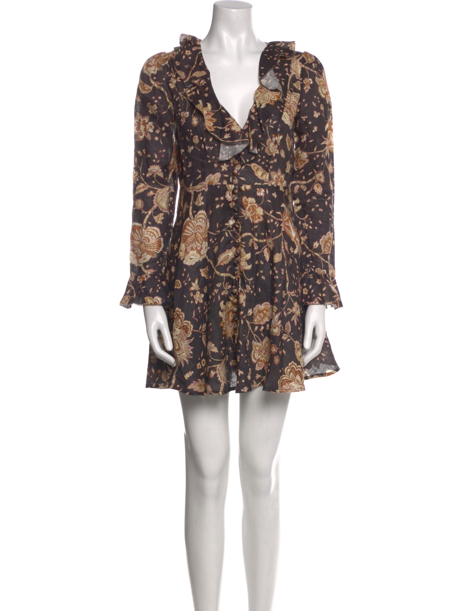 Zimmermann Linen Mini Dress