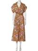 Zimmermann Silk Floral Print Jumpsuit
