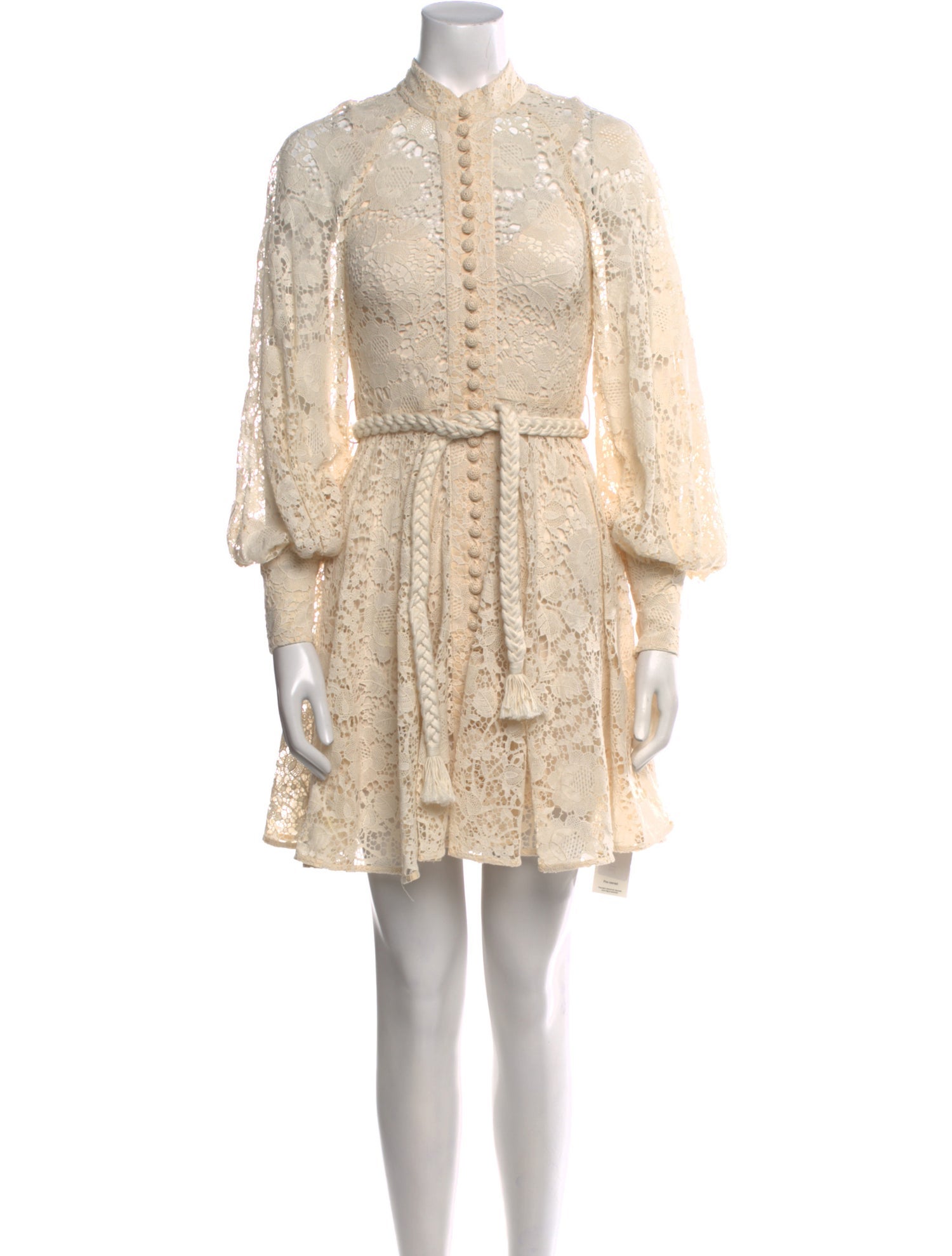 Zimmermann Lace Mini Dress