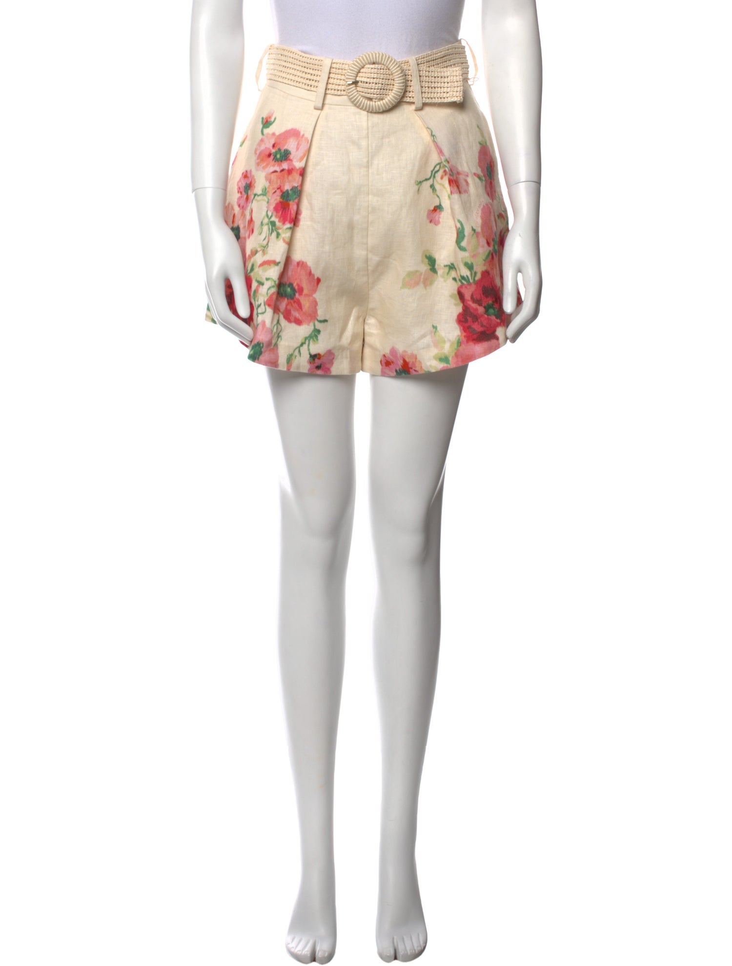 Zimmermann Linen Mini Shorts w/ Tags