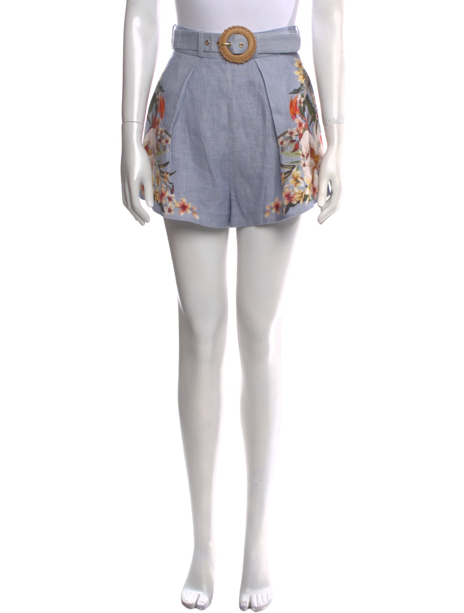 Zimmermann Linen Mini Shorts w/ Tags