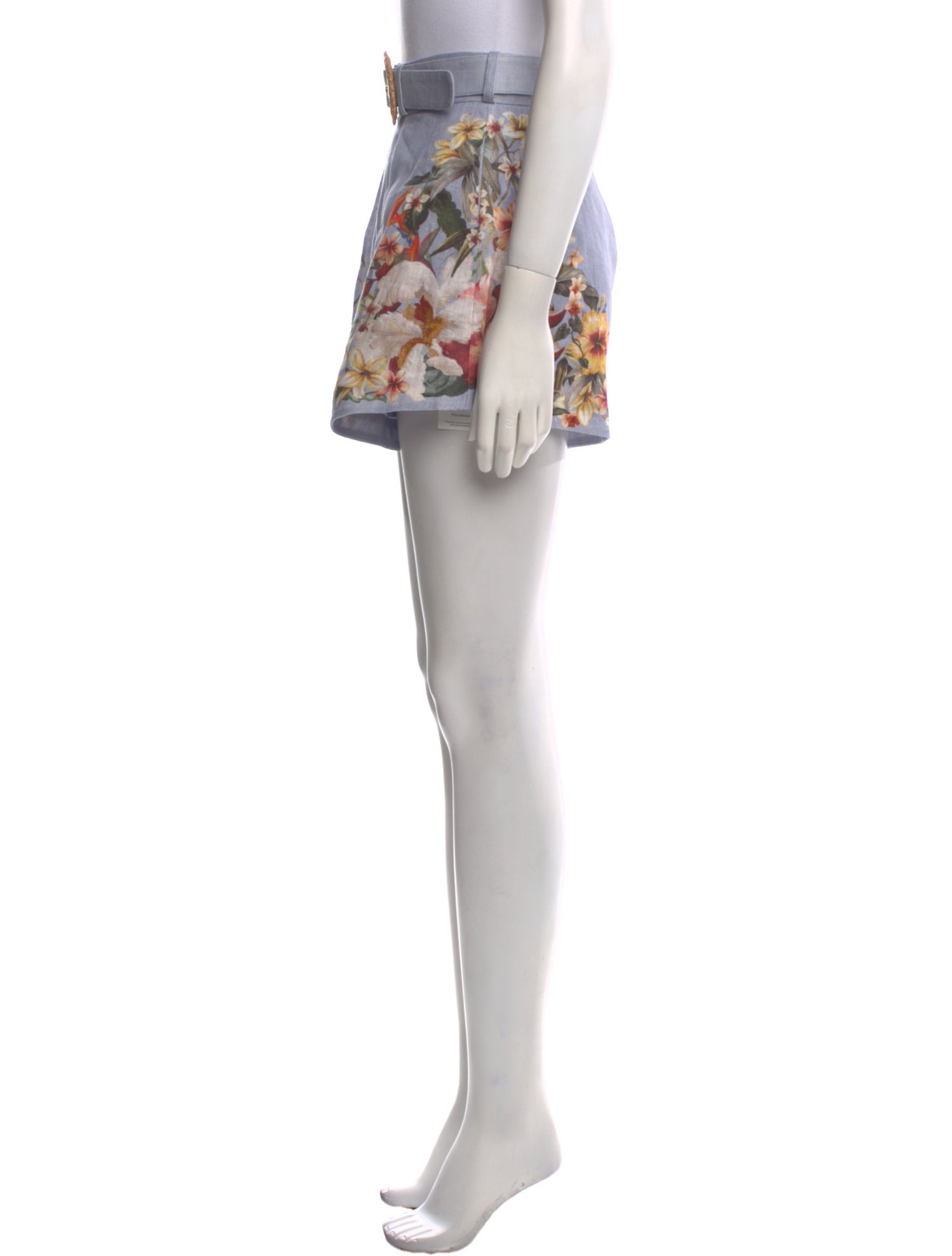 Zimmermann Linen Mini Shorts w/ Tags