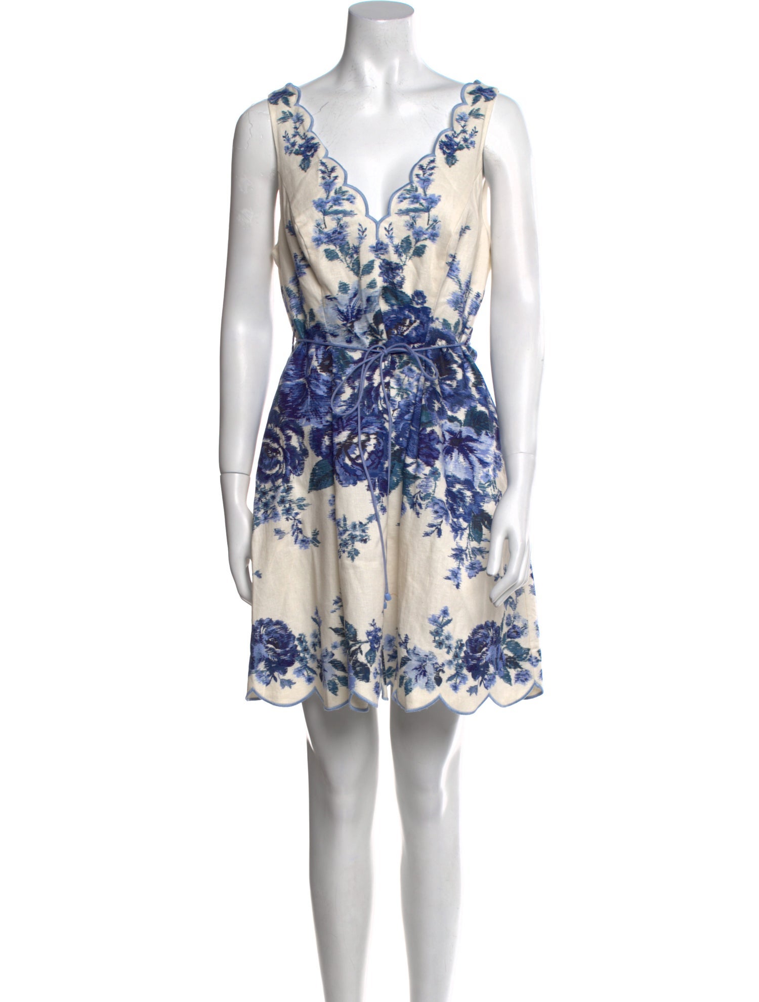 Zimmermann Linen Mini Dress