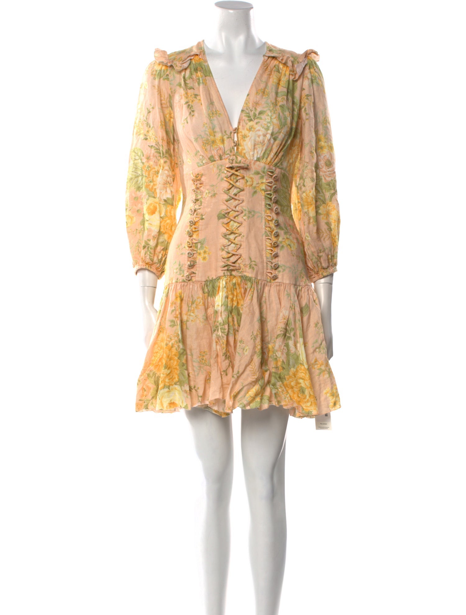 Zimmermann Linen Mini Dress