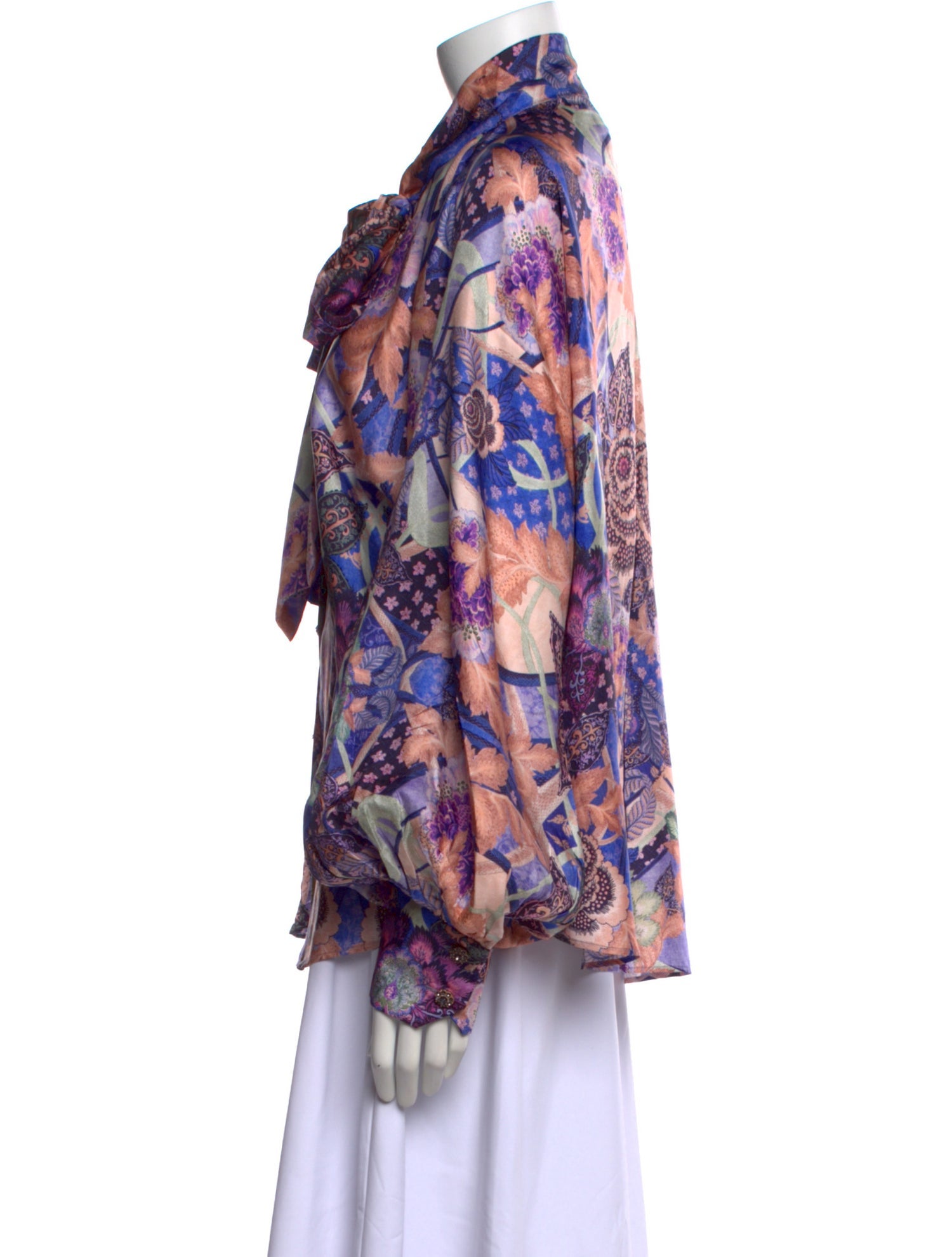 Zimmermann Silk Paisley Print Blouse