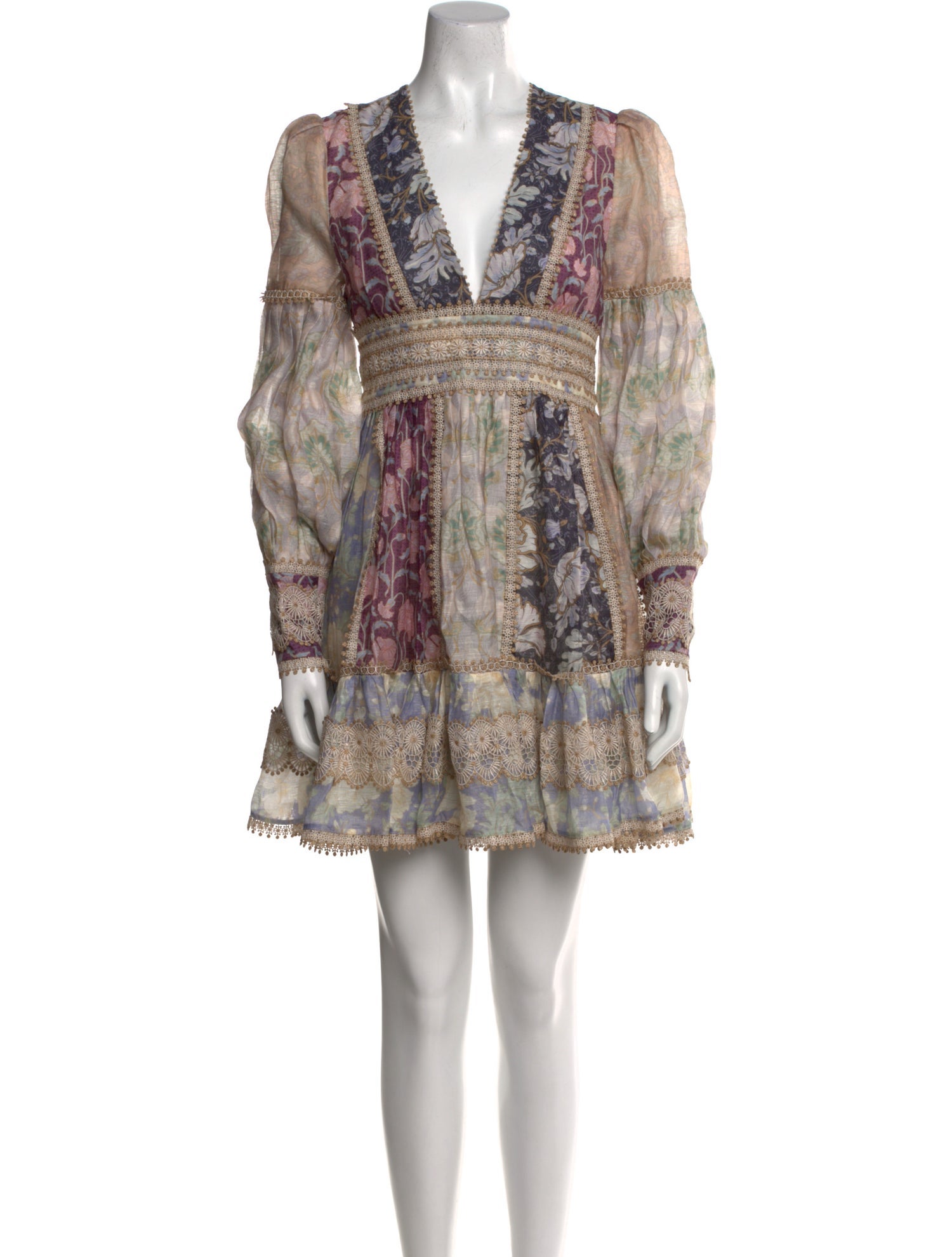 Zimmermann Silk Mini Dress