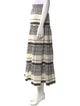 Zimmermann Striped Midi Length Skirt