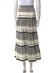 Zimmermann Striped Midi Length Skirt