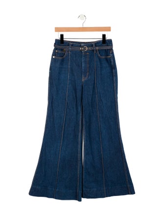 Zimmermann High-Rise Wide Leg Jeans