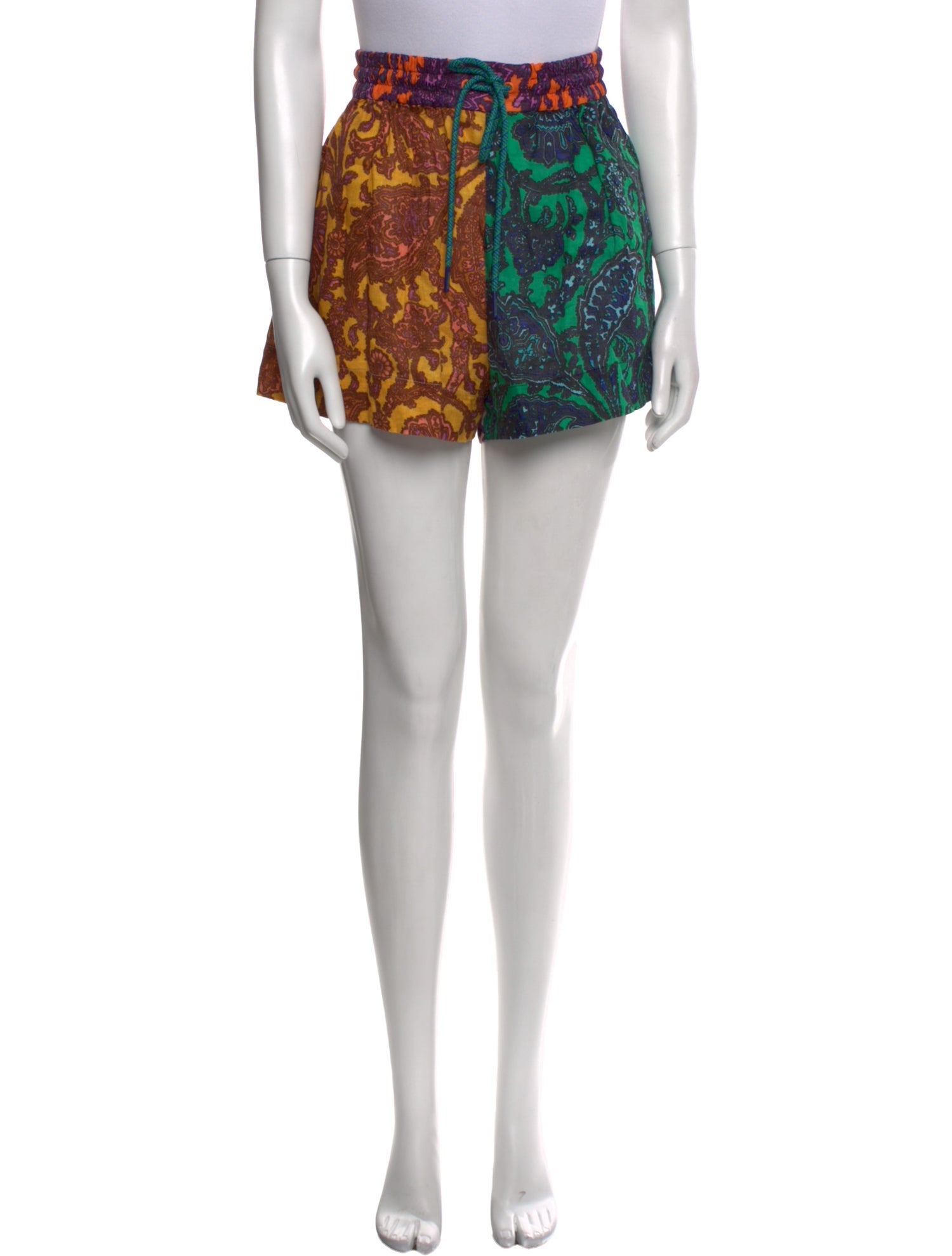 Zimmermann Linen Mini Shorts