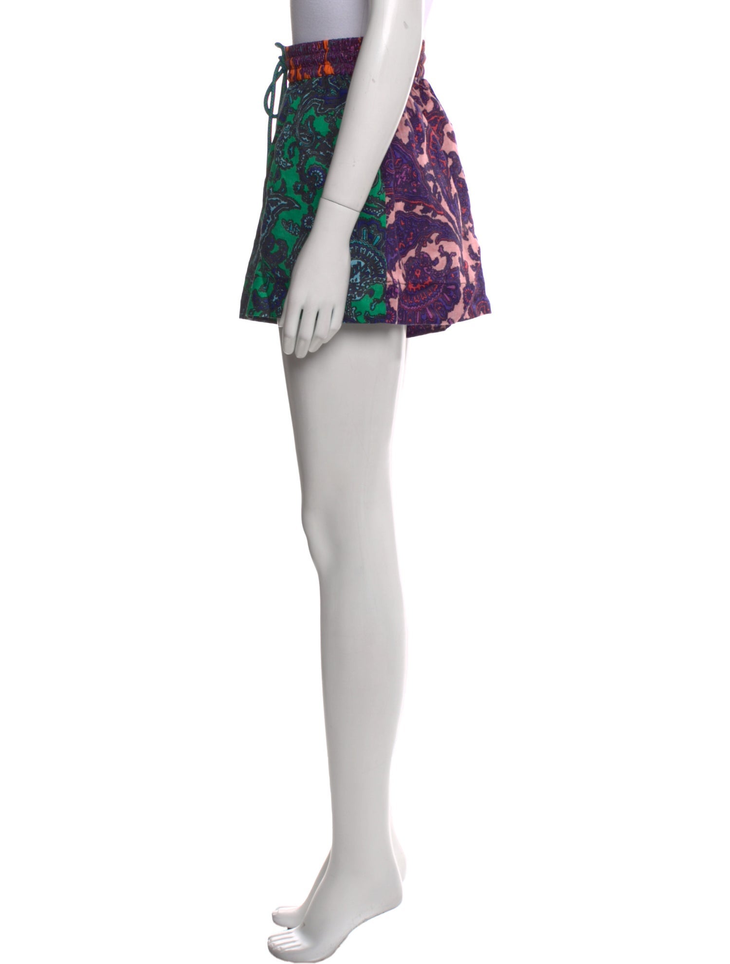 Zimmermann Linen Mini Shorts