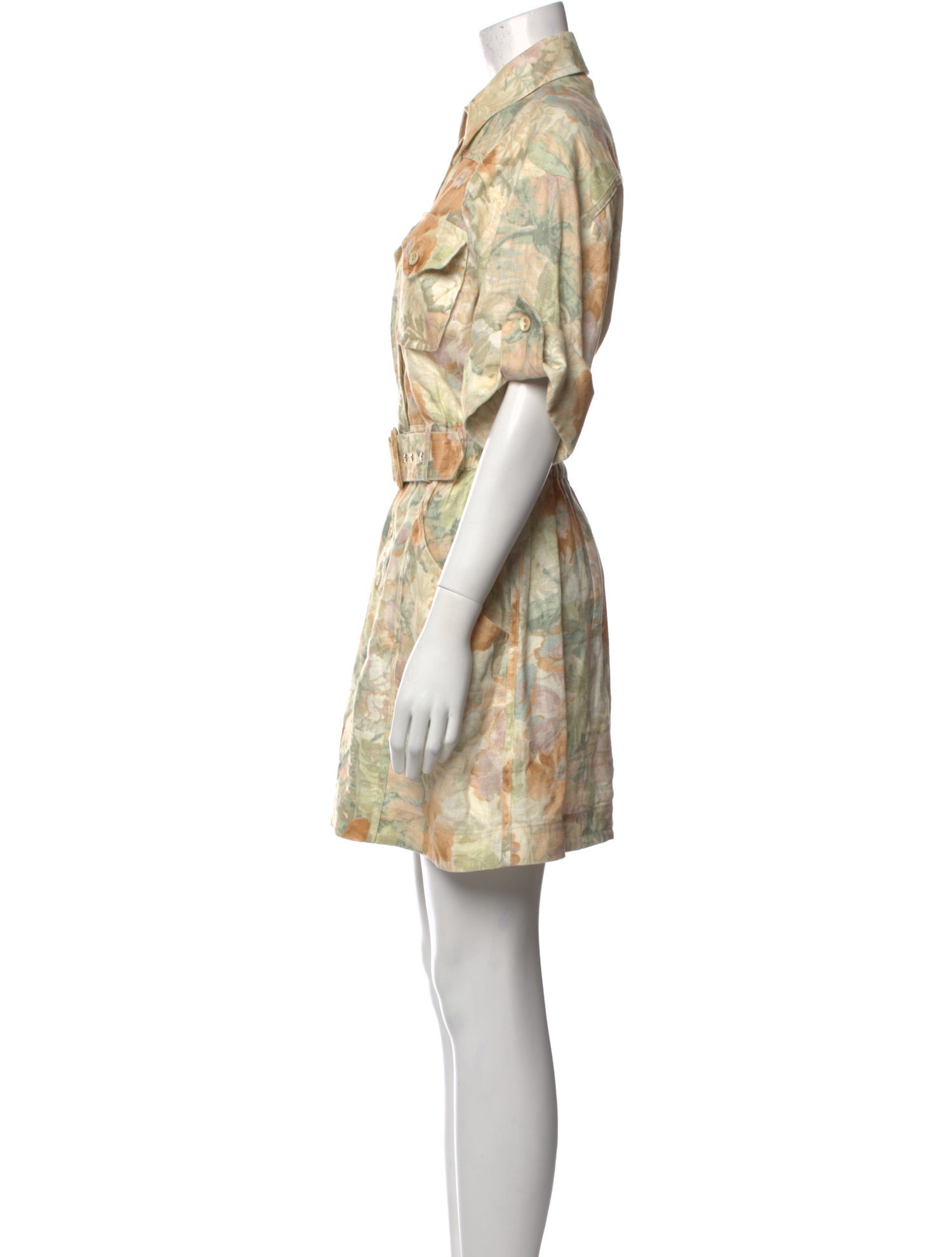 Zimmermann Linen Mini Dress