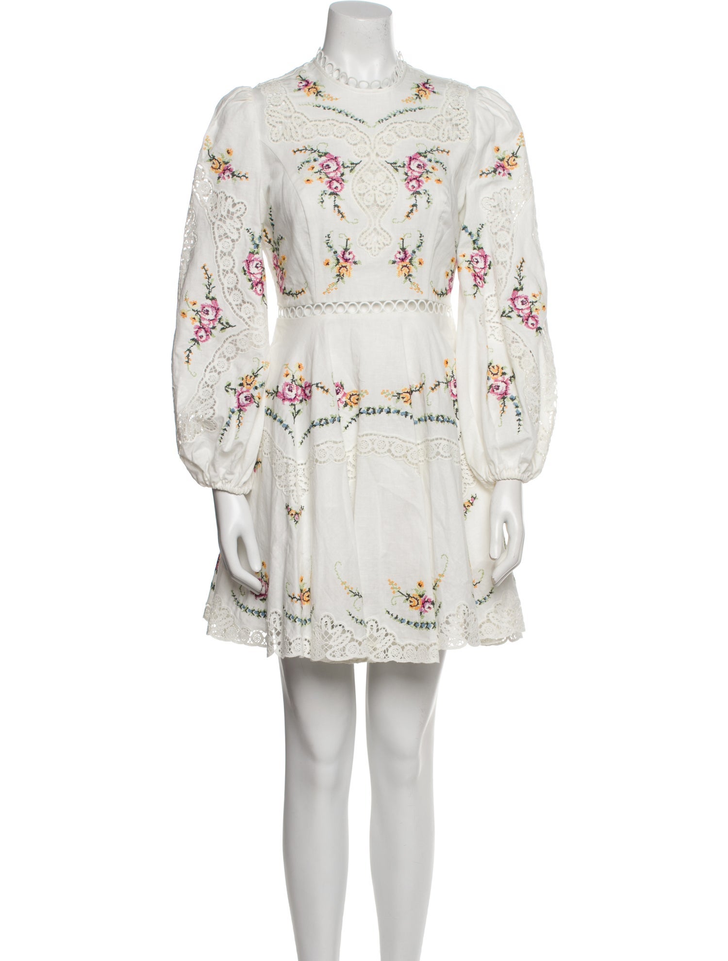 Zimmermann Linen Mini Dress