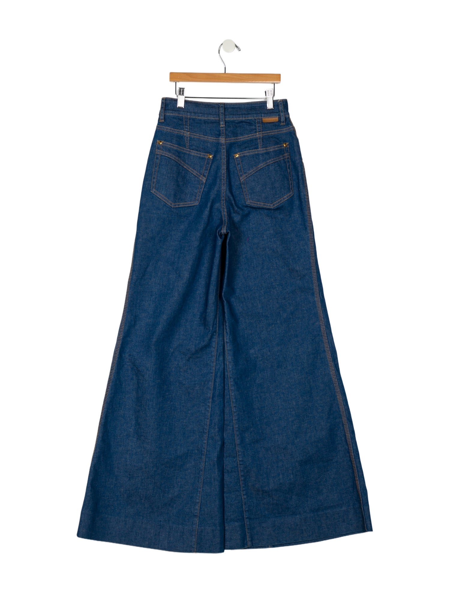 Zimmermann Mid-Rise Wide Leg Jeans