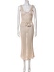 Zimmermann Scoop Neck Long Dress