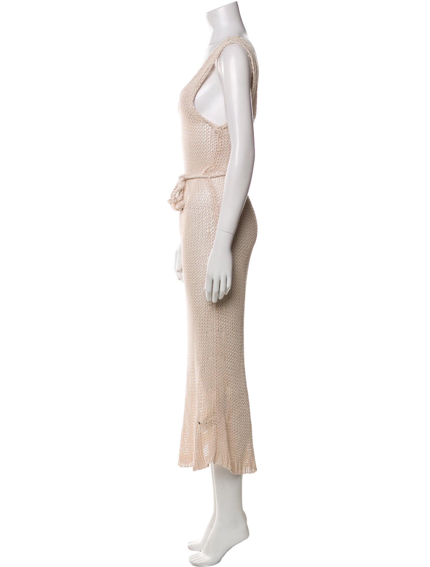 Zimmermann Scoop Neck Long Dress