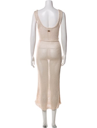 Zimmermann Scoop Neck Long Dress