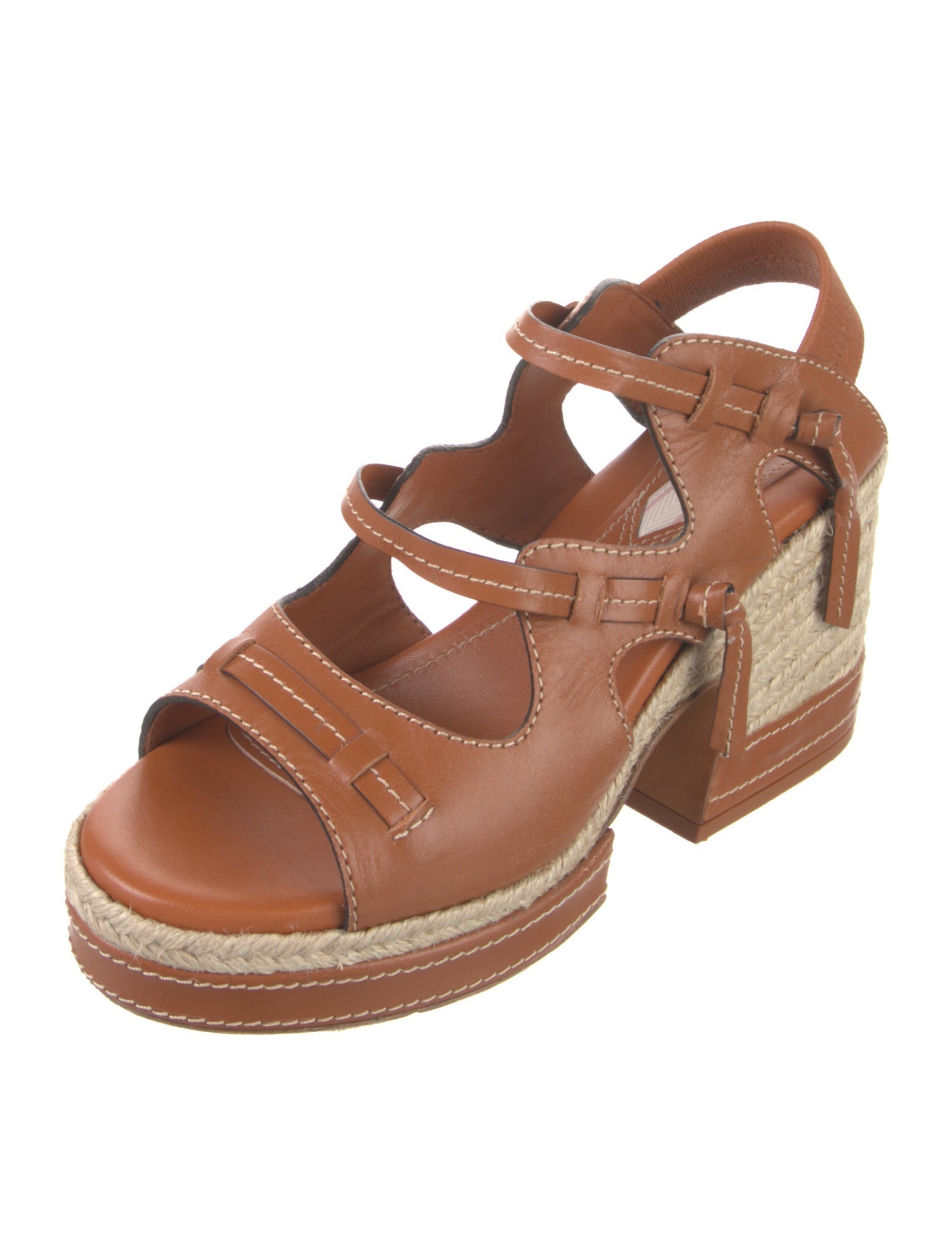 Zimmermann Leather Slingback Sandals