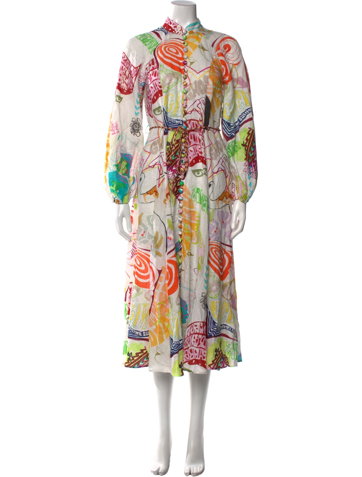 Zimmermann Linen Long Dress